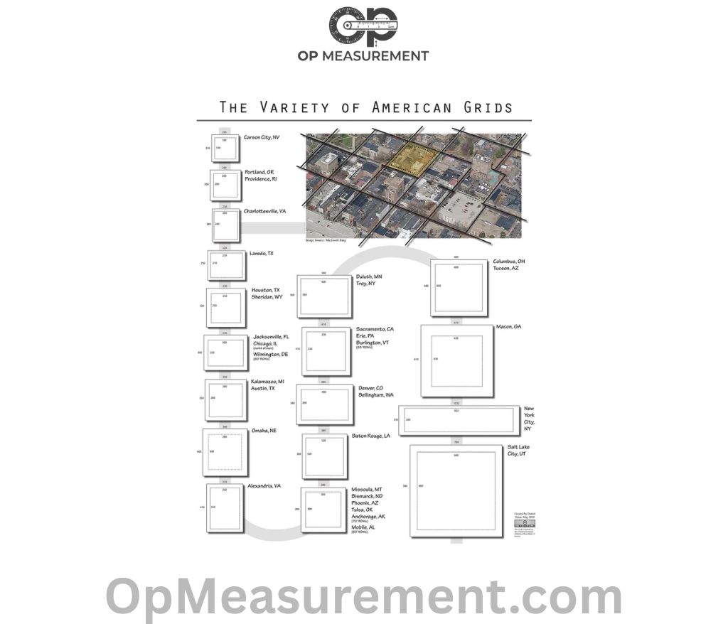 A City Block in a Grid City Measure 300 Feet Long or Big