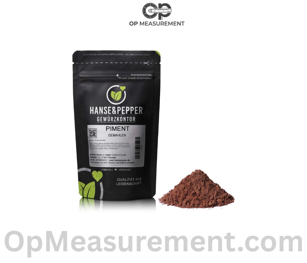 A Small Bag of Ground Spices That Weigh 100 Grams