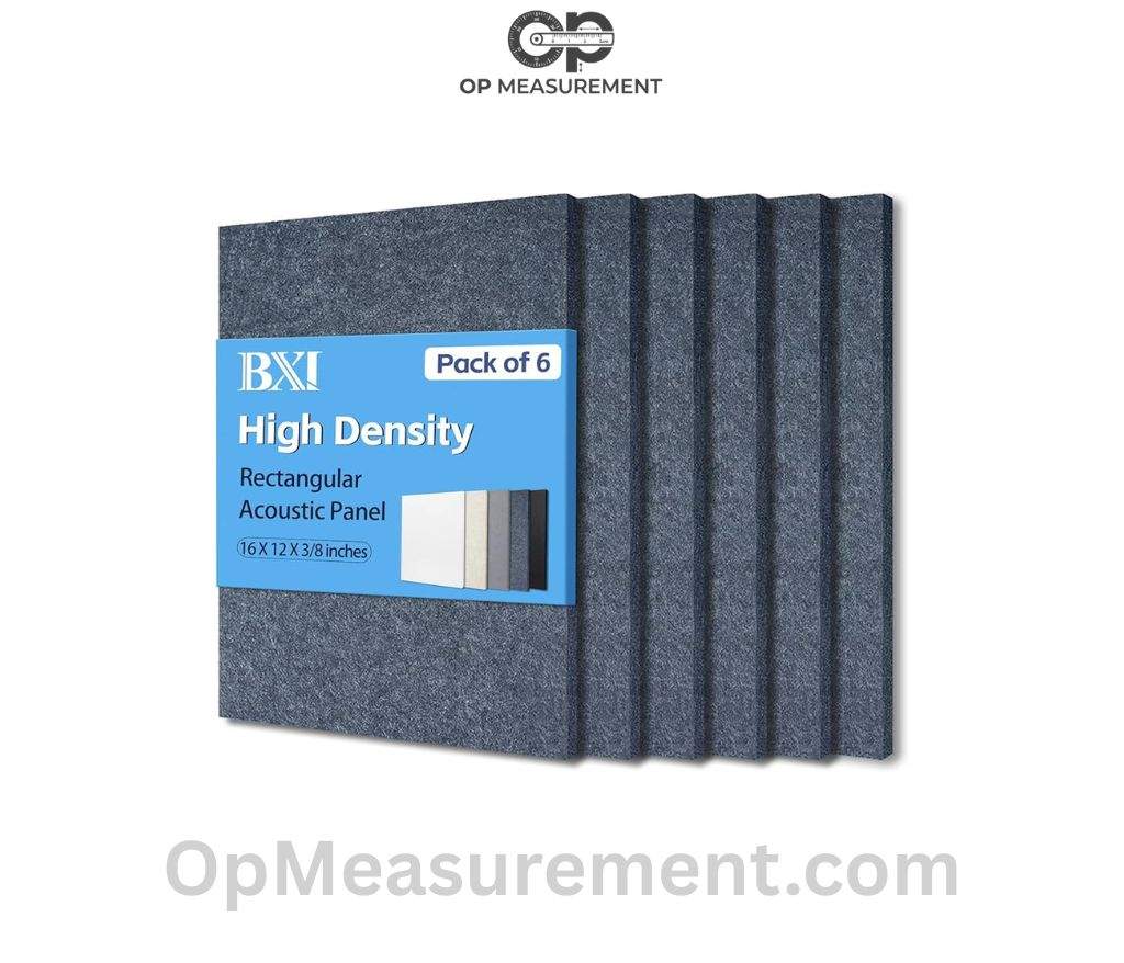 Acoustic Foam Panel That Measuring 16 Inches Long