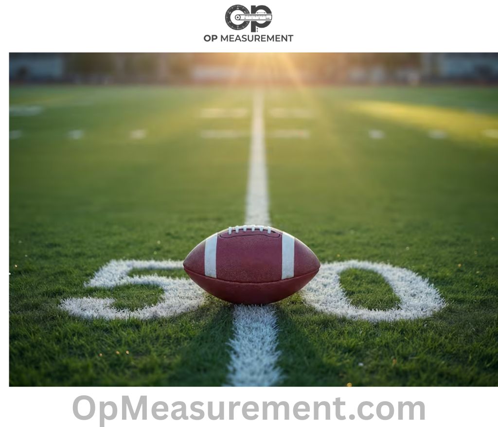 An American Football Field Measure 300 Feet Long or Big