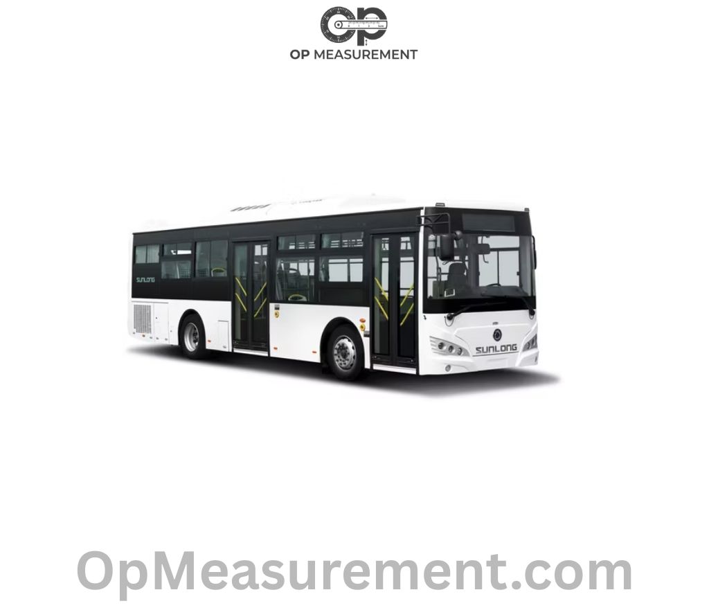 Full-Size City Transit Bus That Measure 40 Feet Long or big