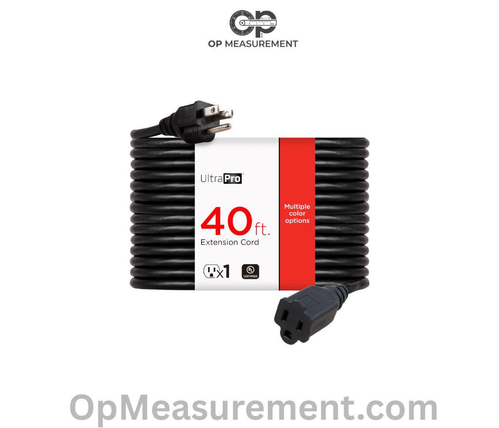 Heavy-Duty Outdoor Extension Cord That Measure 40 Feet Long or big