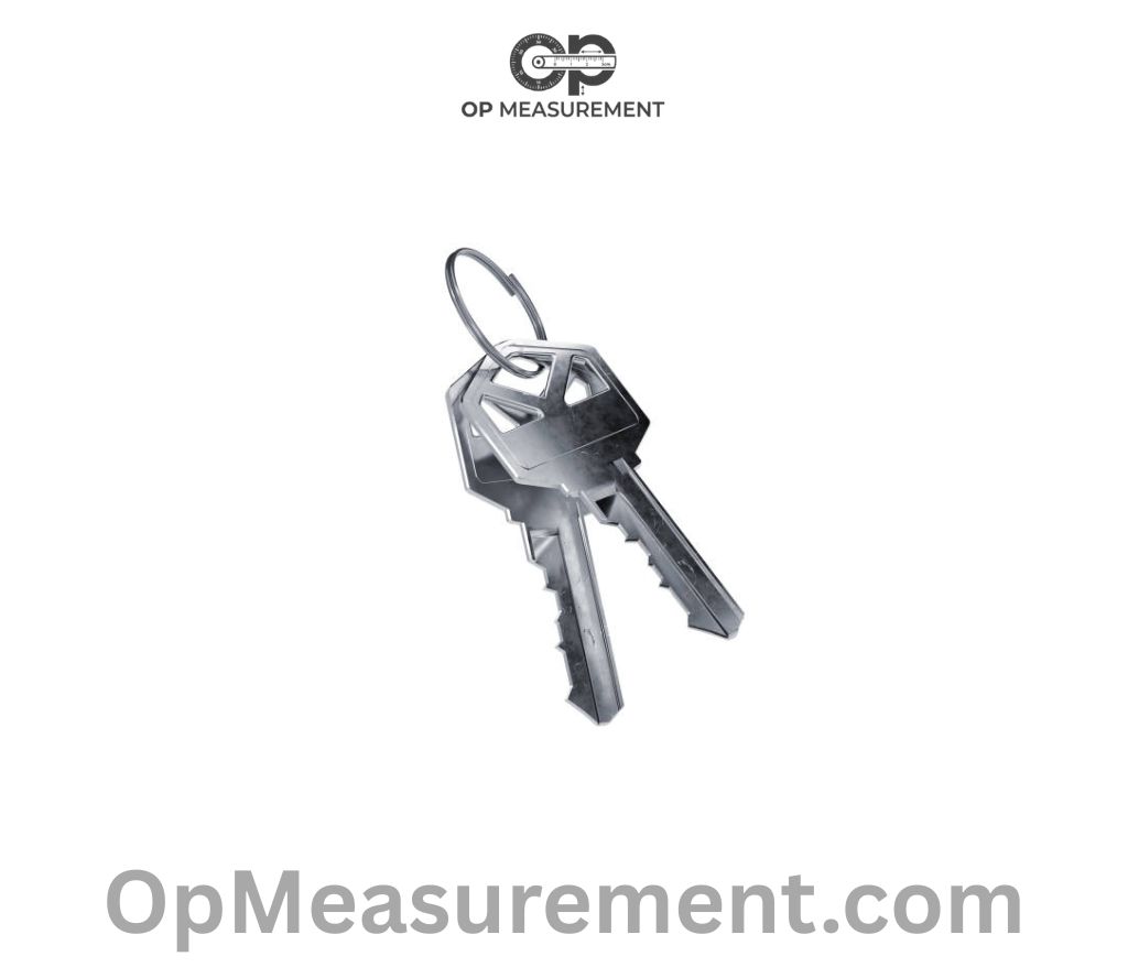 House Key Blade Length That Measure 2 Inches long