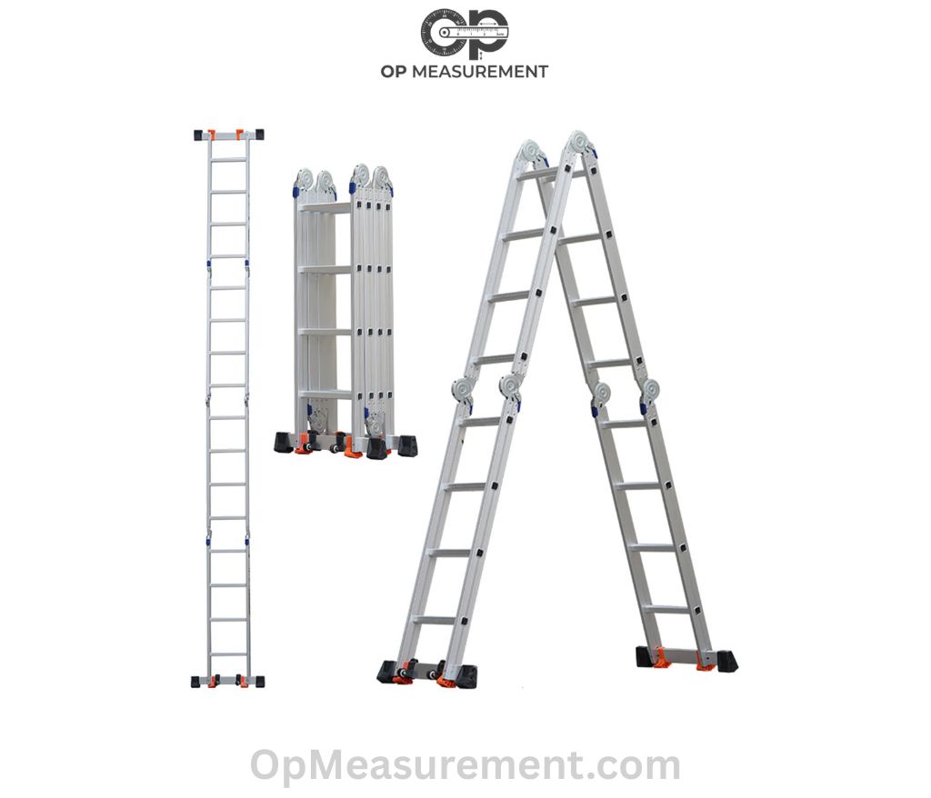 Industrial Extension Ladder That Measure 15 Feet Long