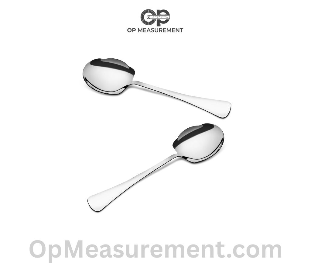 Large Dinner Spoon Bowl That Measure 2 Inches