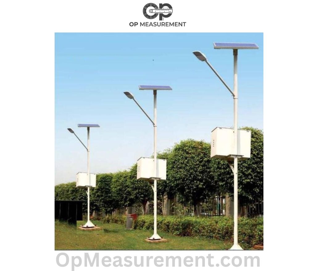 Residential Street Light Pole That Measure 15 Feet Long
