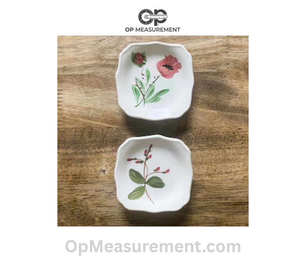 Small Butter Pat That Measure 2 Inches