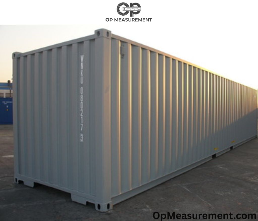 Standard ISO Shipping Container That Measure 40 Feet Long or big