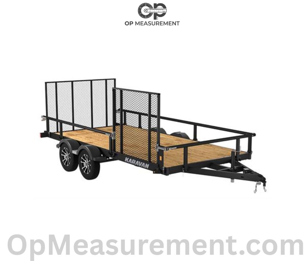 Utility Trailer That Measure 15 Feet Long