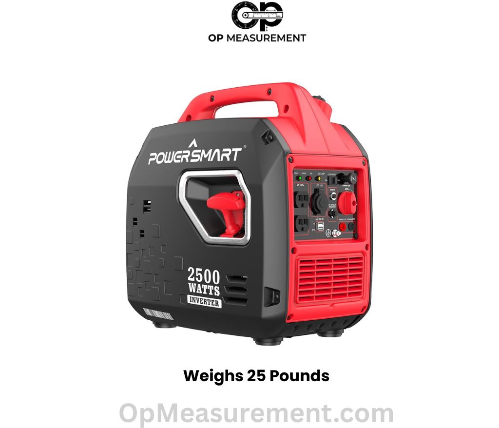 A Small Compact Inverter Generator that Weighs 25 lbs