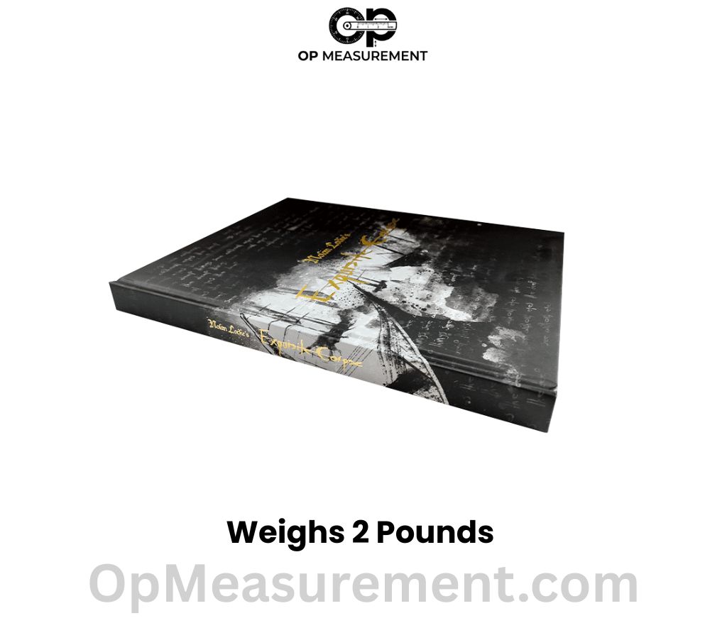 A Thick Hardcover Book Weighs 2 Pounds