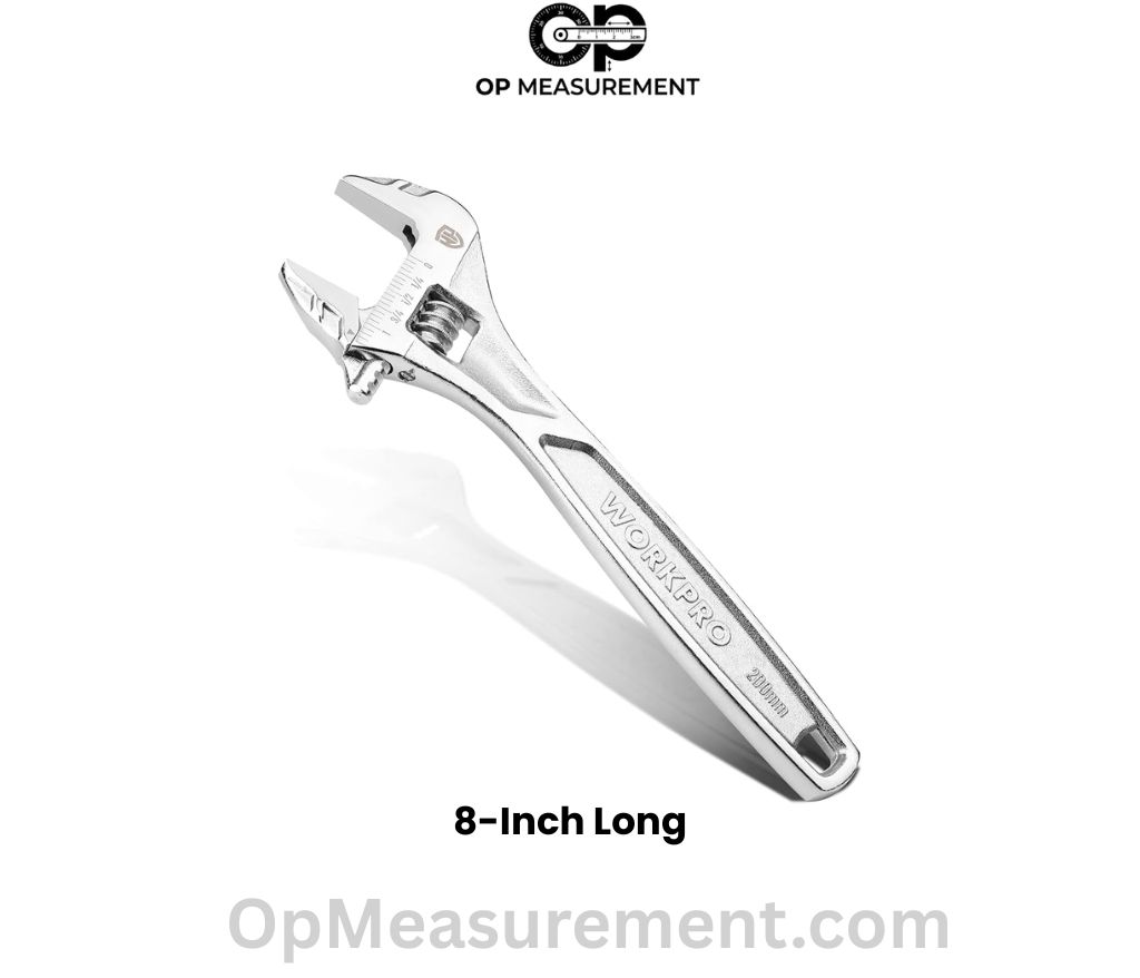 Adjustable Wrench (Medium Size) That Are 8 Inches long