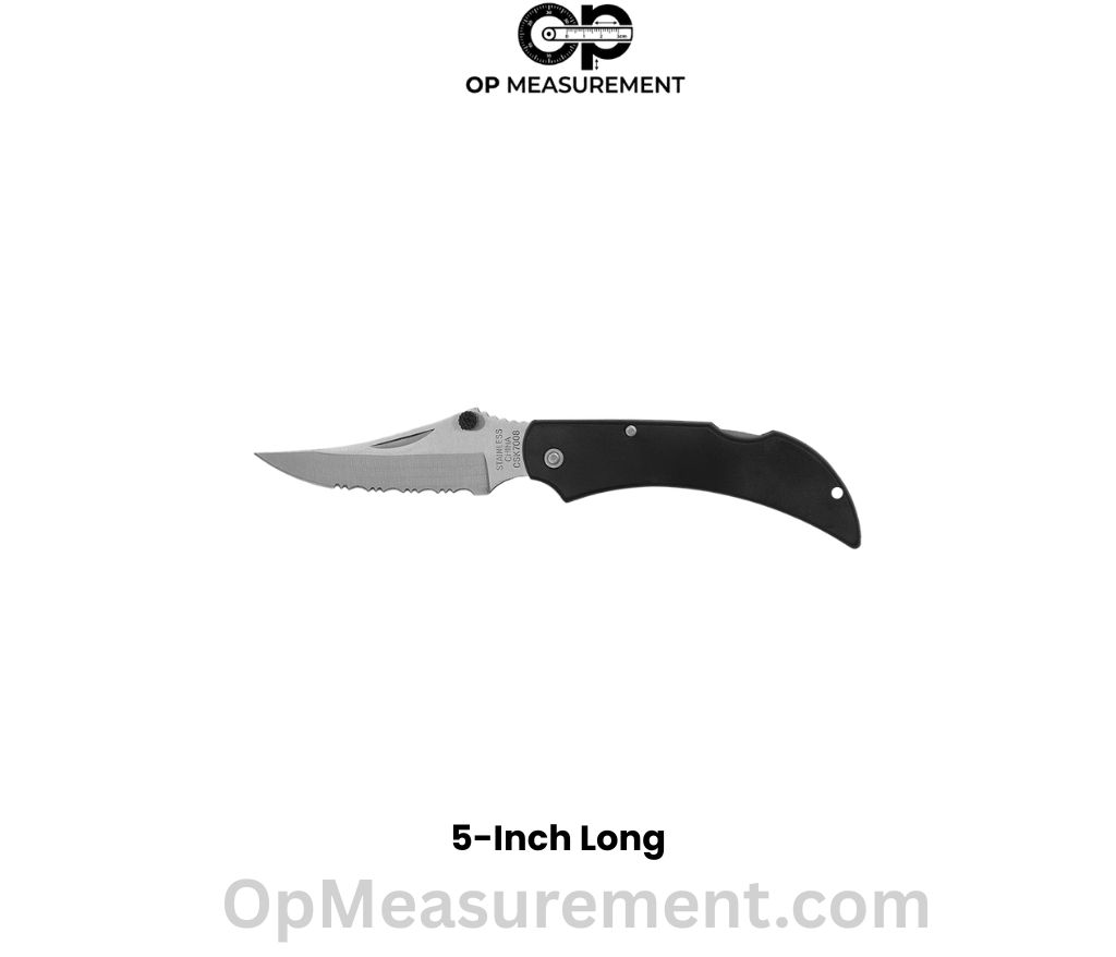 Folded Pocketknife That Are 5 Inches long