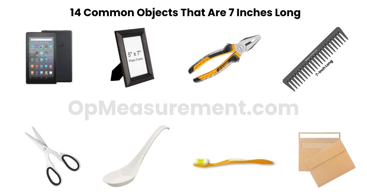 How Long Is 7 Inches? 14 Everyday Things That Measure Exactly 7 Inches