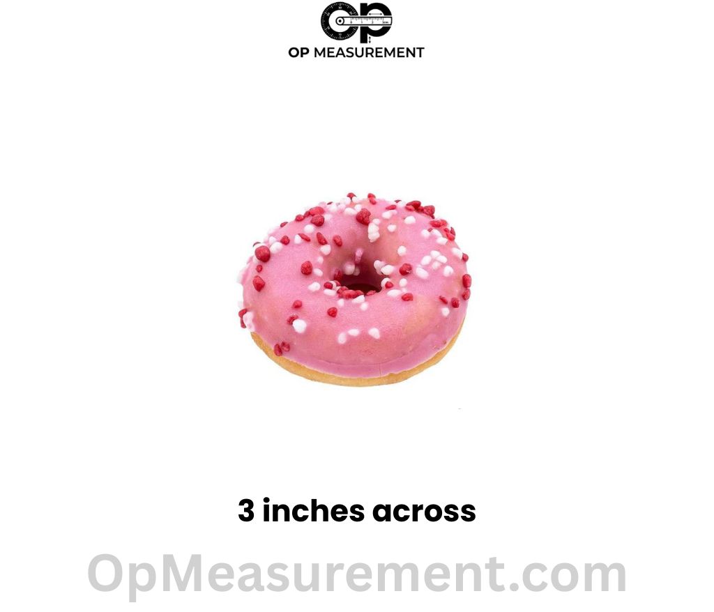 Mini Donut that are 3 inches across