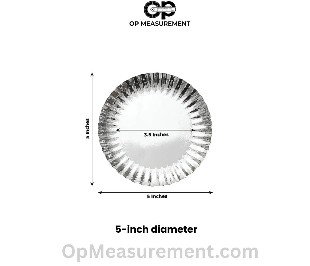 Small Paper Plate (Dessert Size) That Are 5-inch diameter