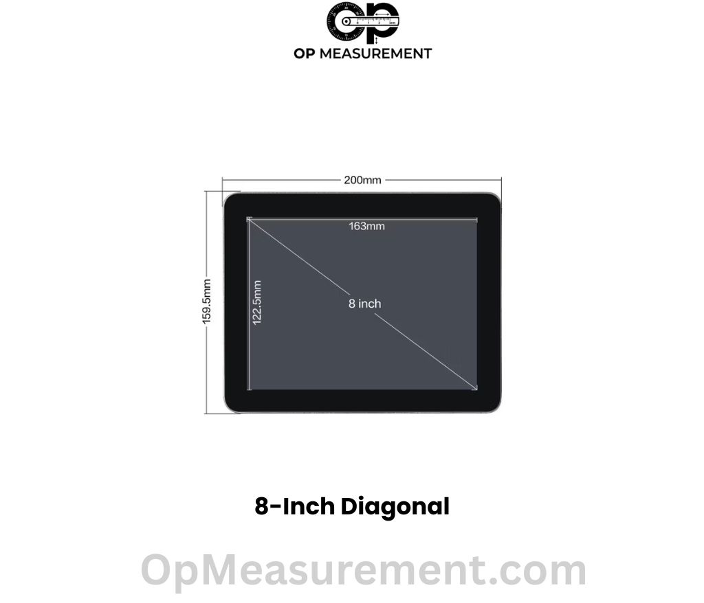 Small Tablet Screen Diagonal That Are 8 Inches long
