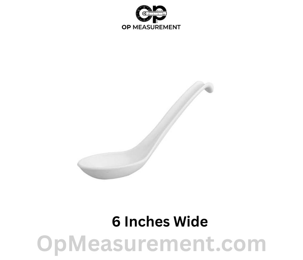 Soup Spoon measure 6 Inches long