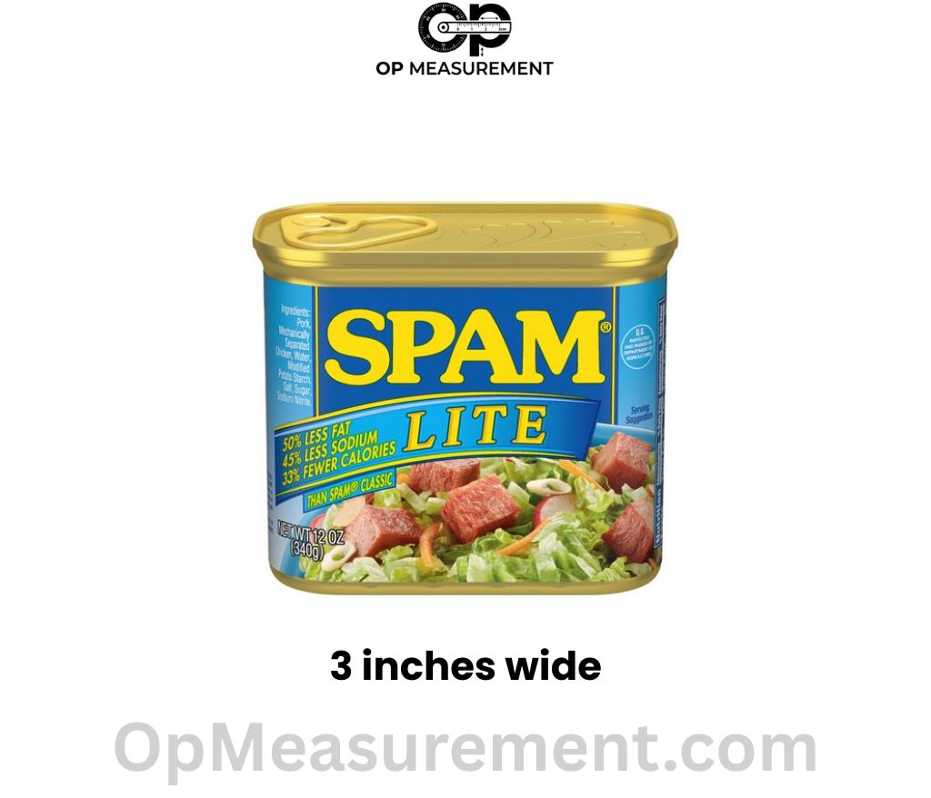 Spam Can Narrow Side that are 3 inches wide