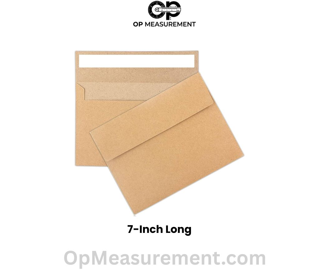 Standard 5×7 Greeting Card Envelope That Are 7 Inches long