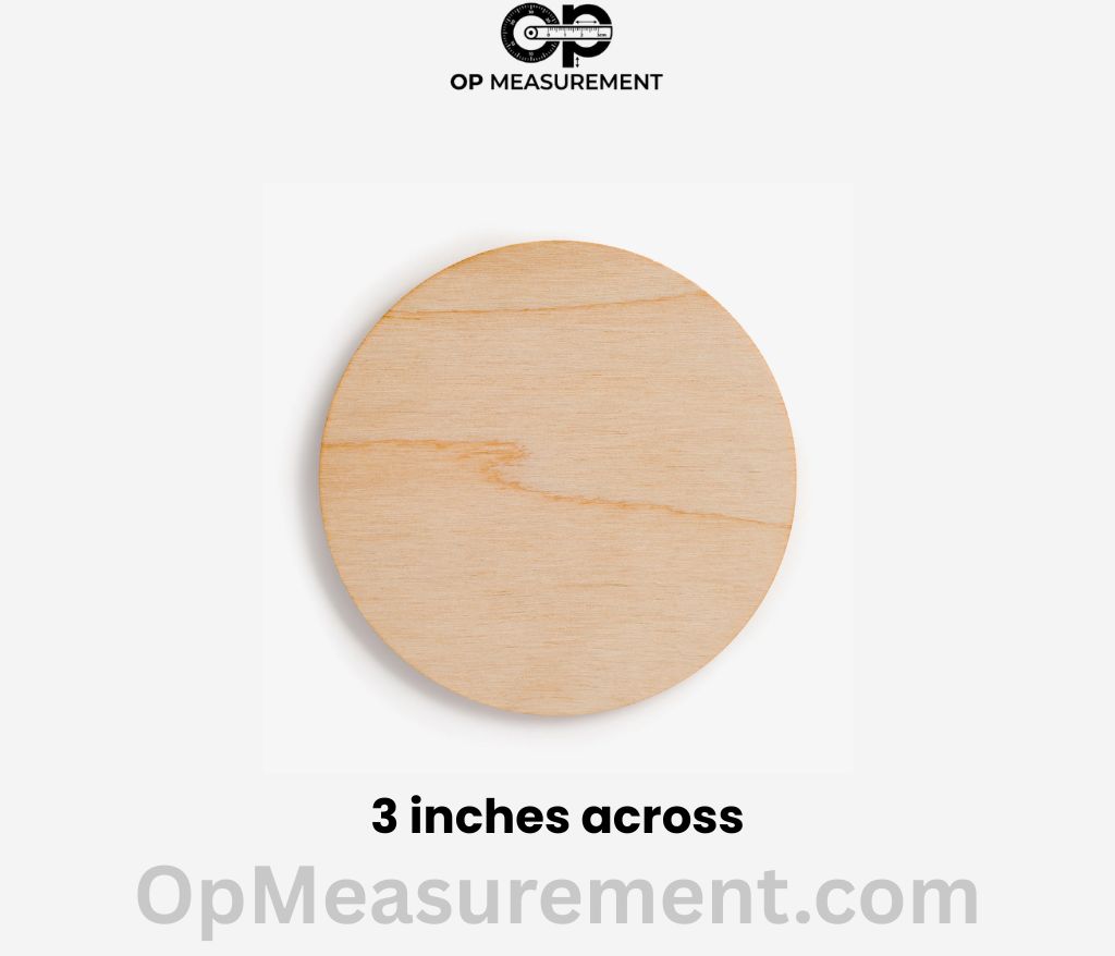 Standard Drink Coaster that are 3 inches across