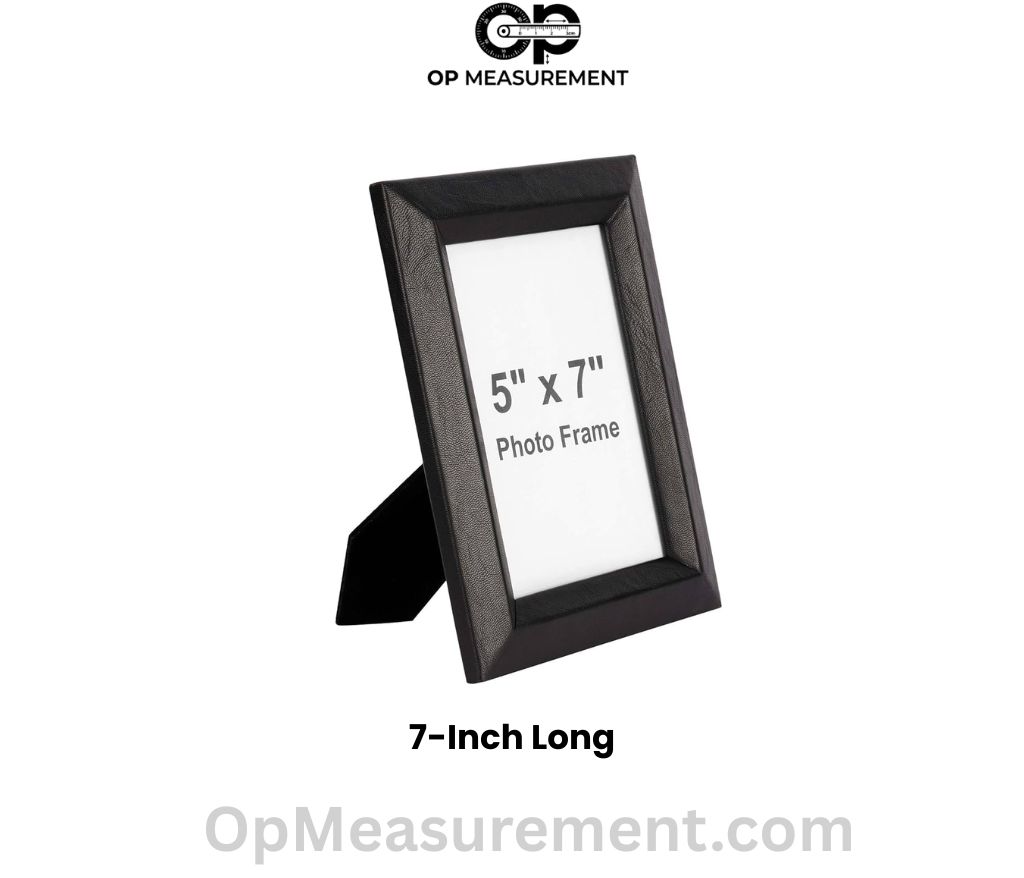 The Short Edge of a 5×7 Picture Frame That Are 7 Inches long