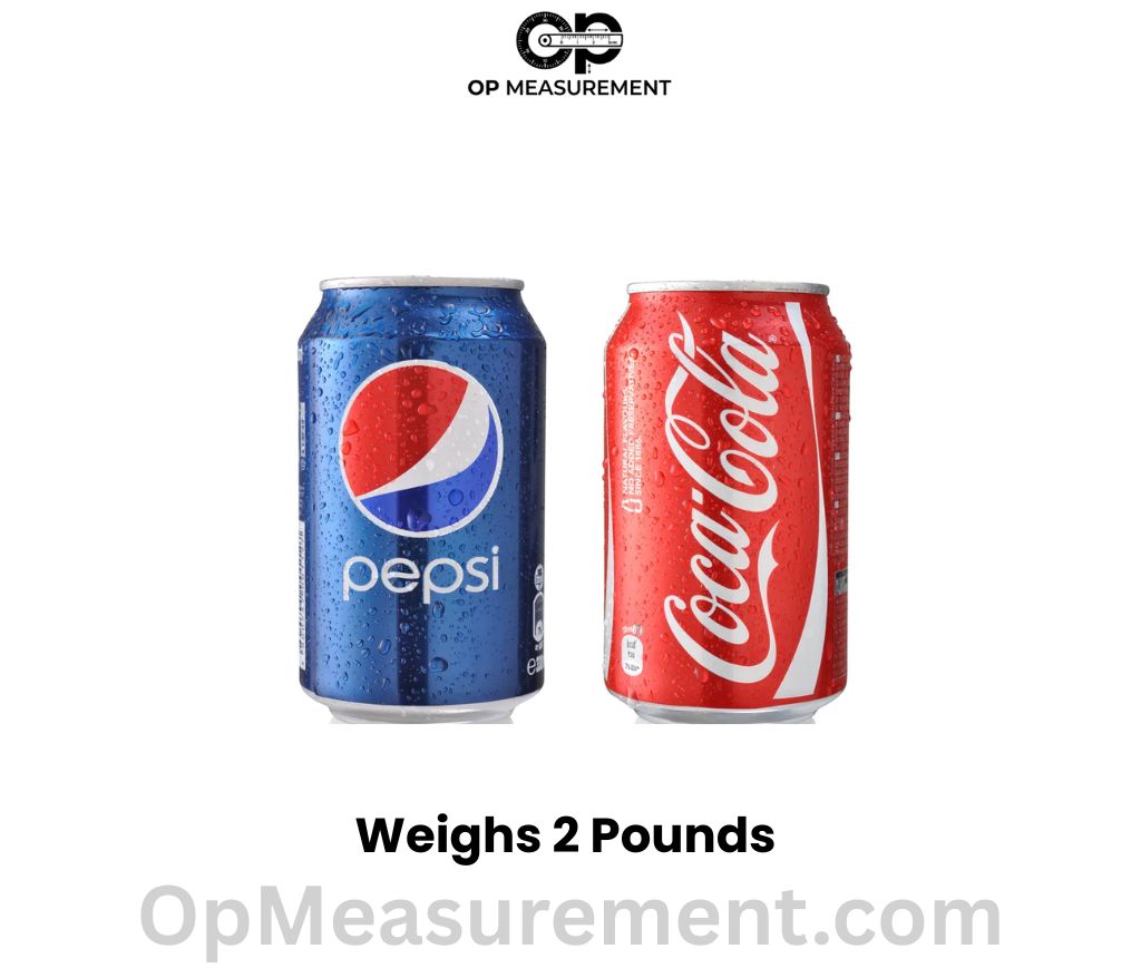 Two Cans of Soda Weighs 2 Pounds