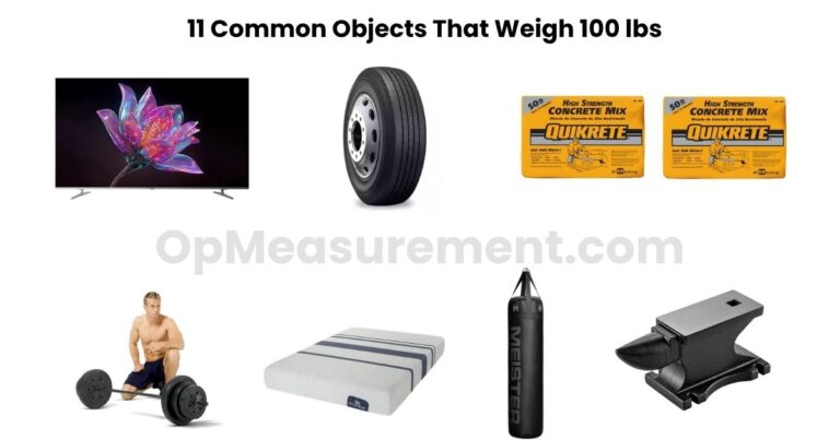 What Weighs 100 lbs? 11 Real Objects You've Already Touched
