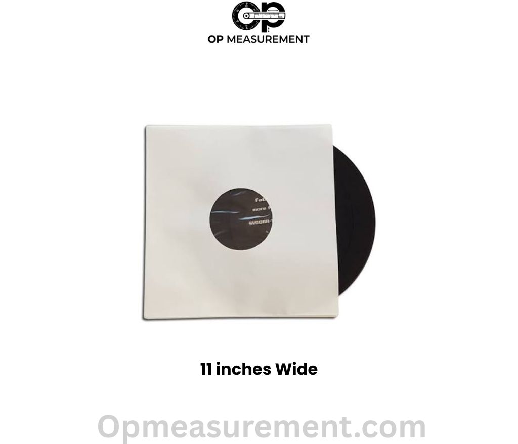 10-Inch Vinyl Record Sleeve That Are 11 inches wide