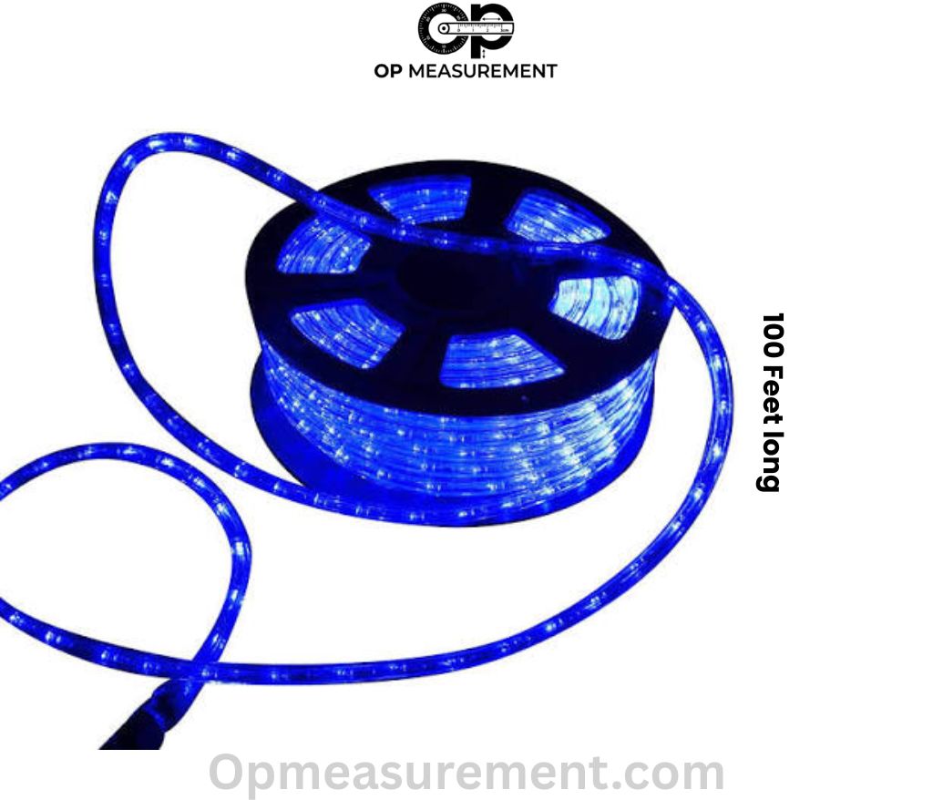 100 Feet of LED Strip Lights That Are 100 Feet long