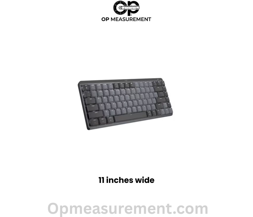 Compact Tenkeyless Keyboard That Are around 11 inches wide