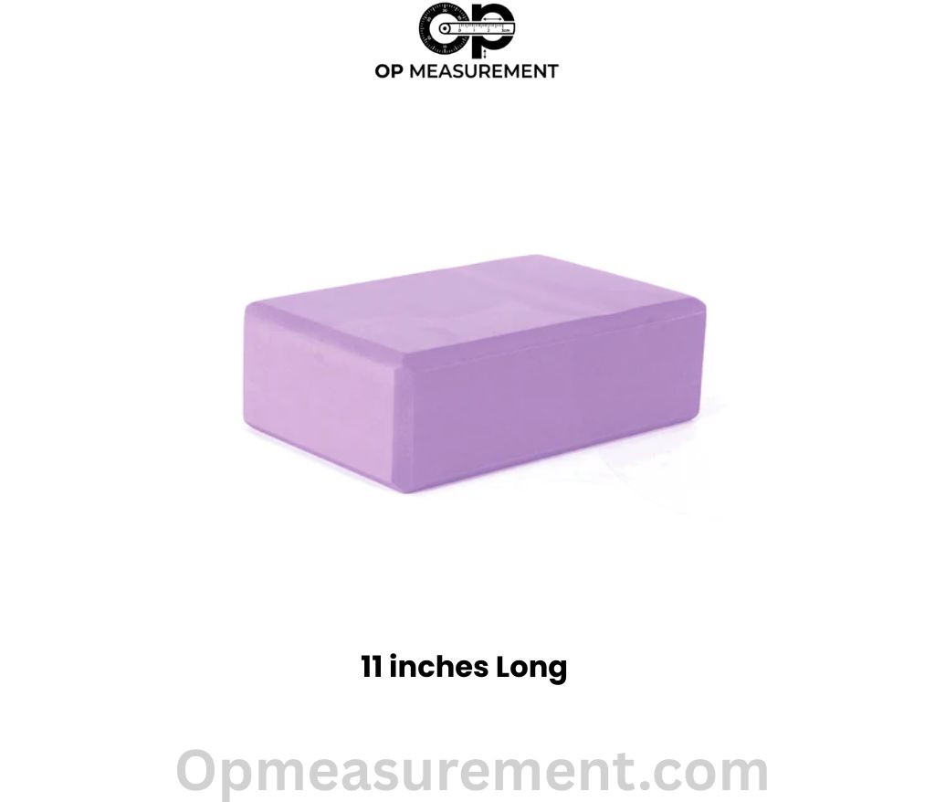 Extra-Long Yoga Block That Are 11 inches long
