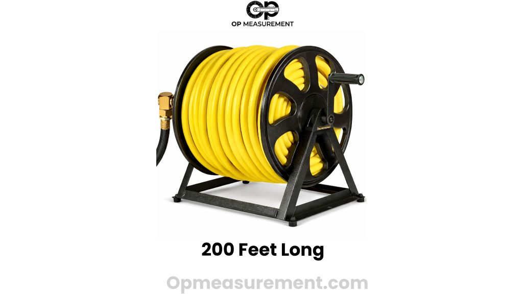 Garden Hose — 200 Feet of Reach That Are around 200 Feet Long