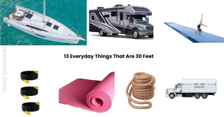How Long Is 30 Feet? 13 Everyday Examples That Make It Easy to Picture