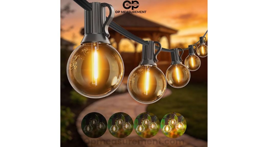 Outdoor Patio String Lights — 200-Foot Strand That are 200 Feet Long