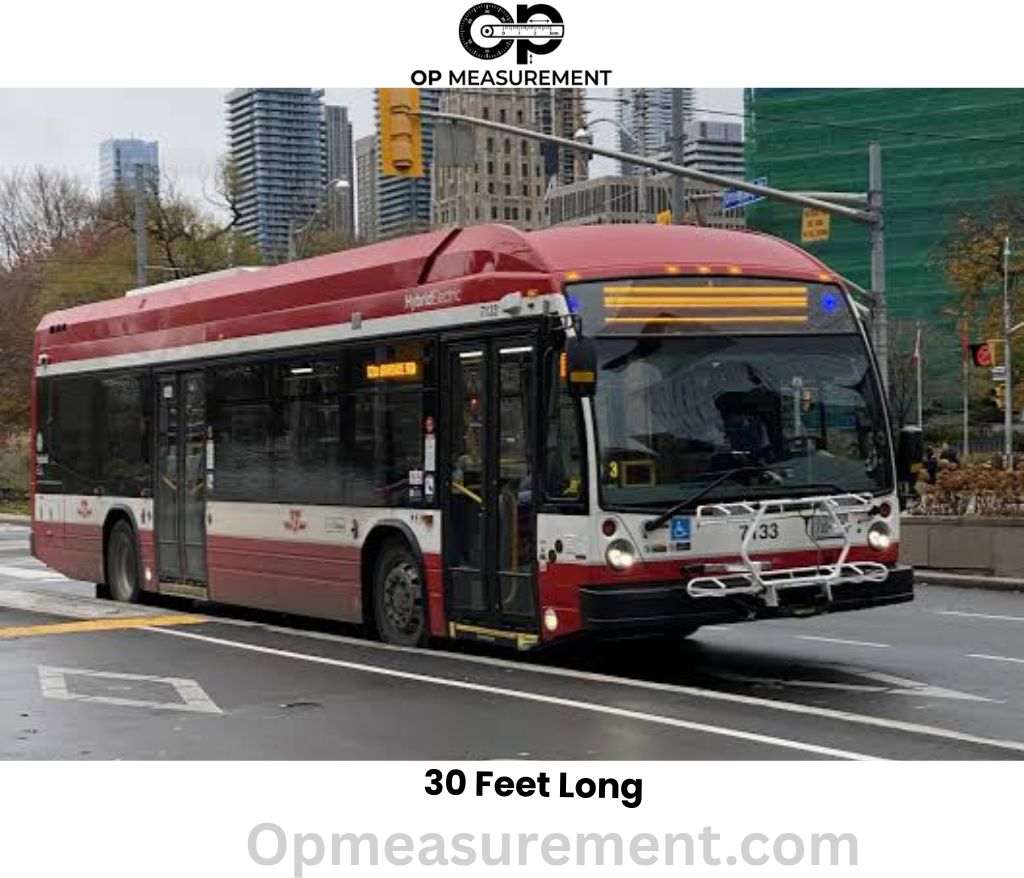 Small City Neighborhood Transit Bus That Are Actually 30 Feet long