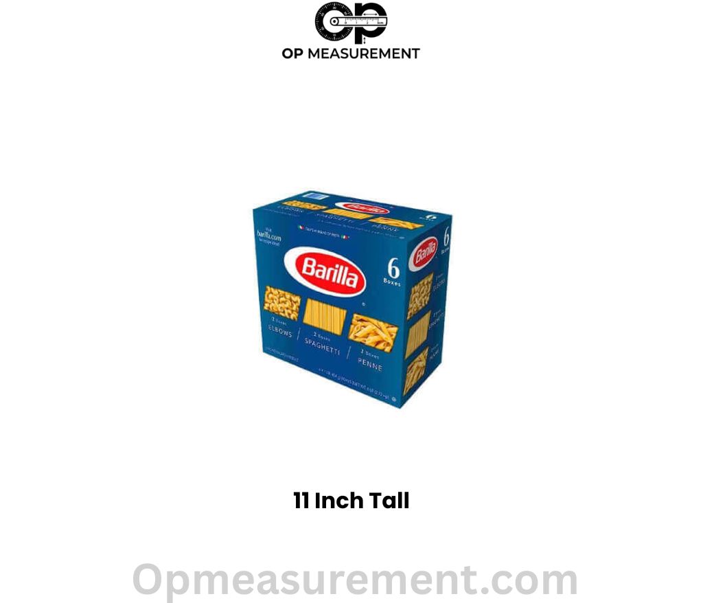 Spaghetti Box That Are around 11 inches tall