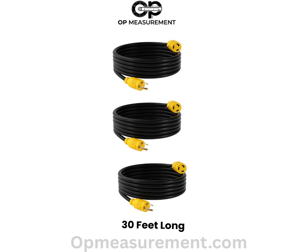 Three 10-Foot Extension Cords Connected That Are Actually 30 Feet long