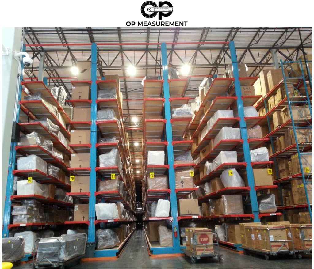 Warehouse Storage Aisle That Are 30 Feet long