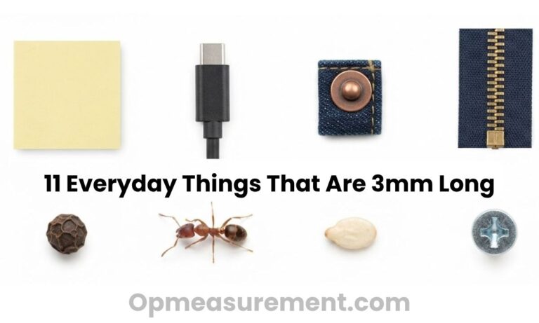 11 Things That Are 3mm Thick, Long, or Wide