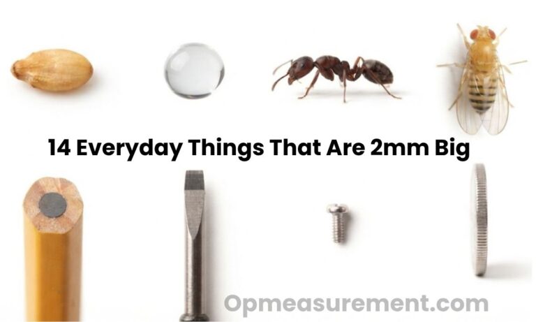 14 Things That Are 2mm: Real-World Size Comparisons