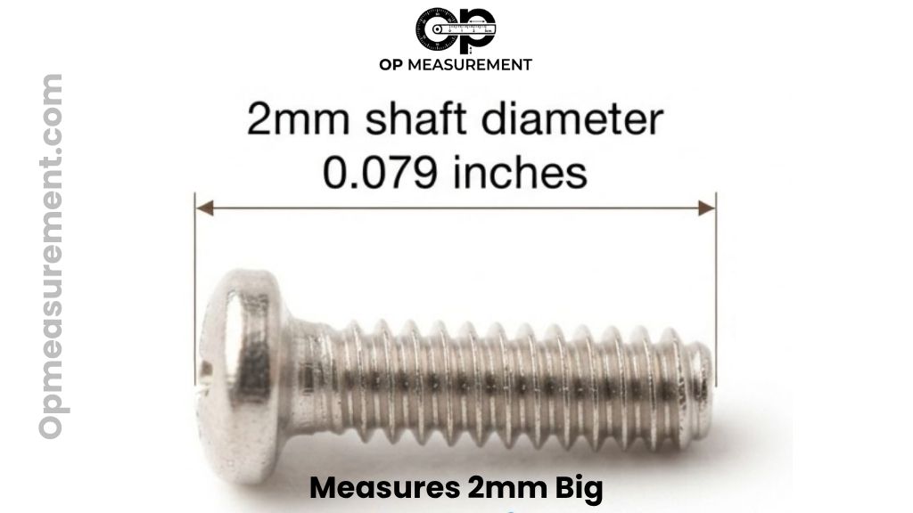 M2 Screw That Are About 2mm long