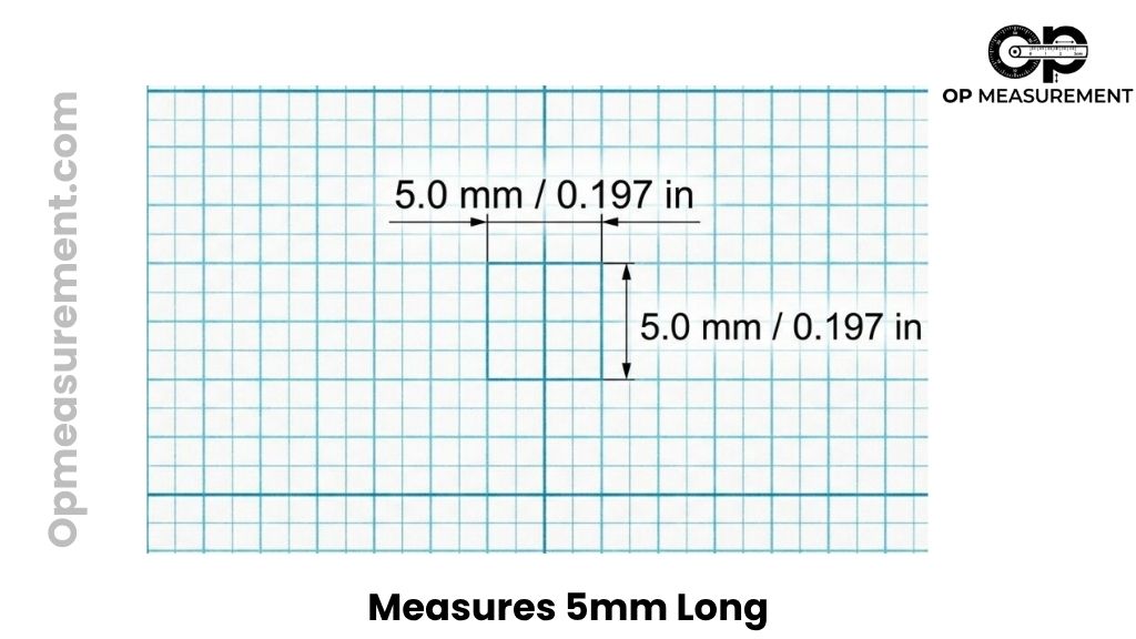 Metric Graph Paper Square That Are About 5mm Big