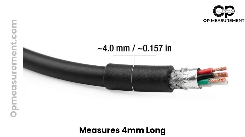 Smartphone Charger Cable That Is About 4mm Long