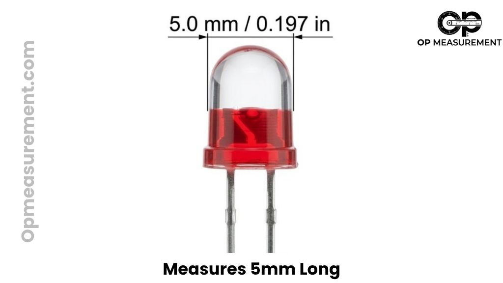 Standard 5mm LED Lens That Are About 5mm Big