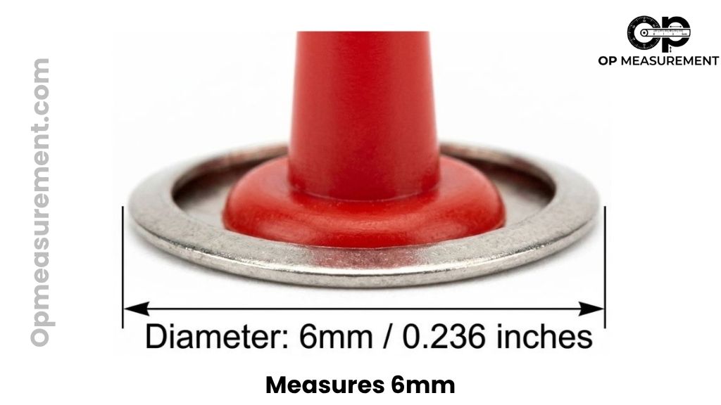 Standard Push Pin Head That Are About 6mm Long