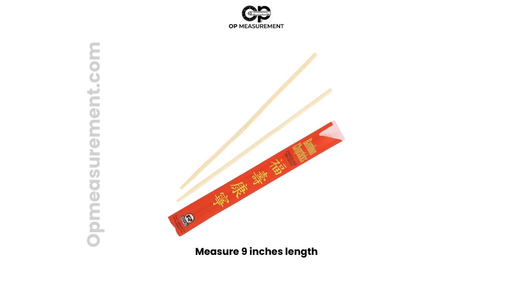 Wooden Chopsticks That Are 9 inches length