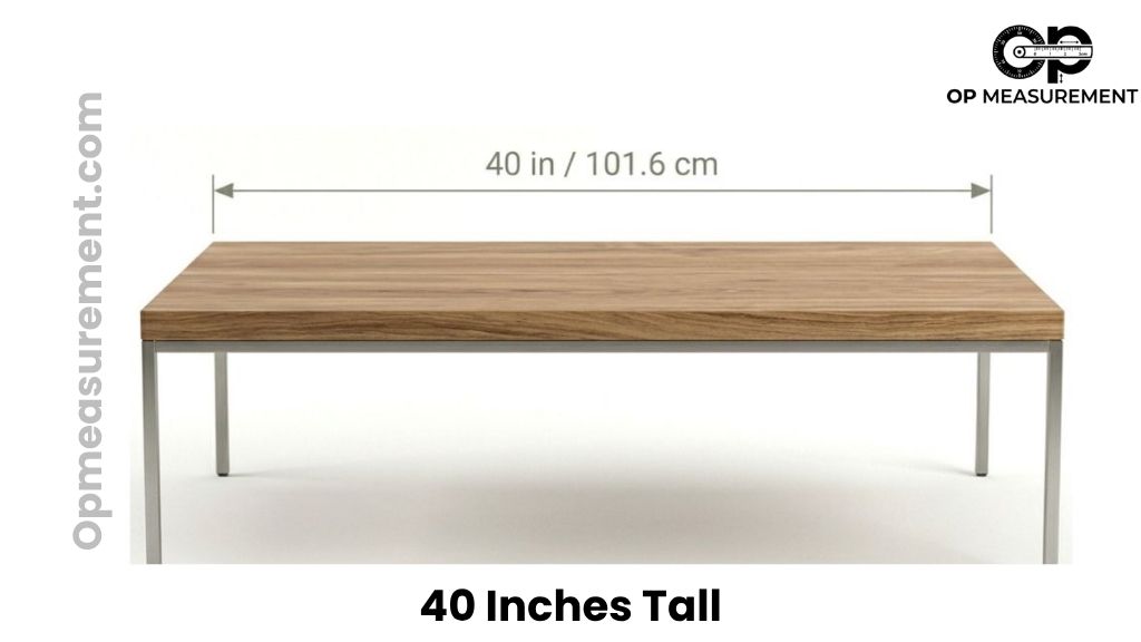 Coffee Table That Are 40 Inches Tall