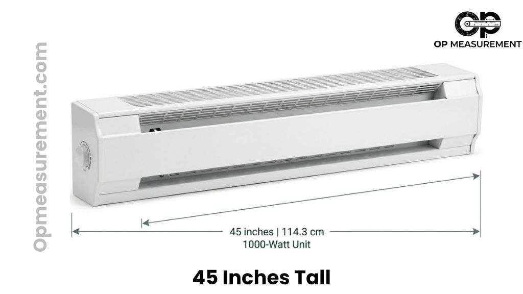 Electric Baseboard Heater That Are 45 Inches Tall