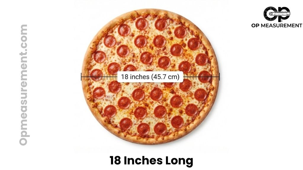 Extra-Large Pizza That Are 18 inches Long